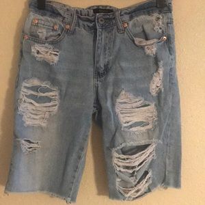 Bermuda Denim Shorts